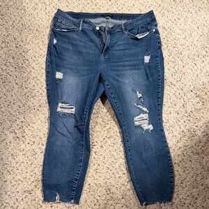 Distressed Judy Blue Jeans